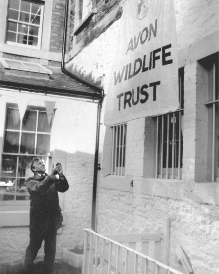 Sir David Attenborough opening The Old Police Station