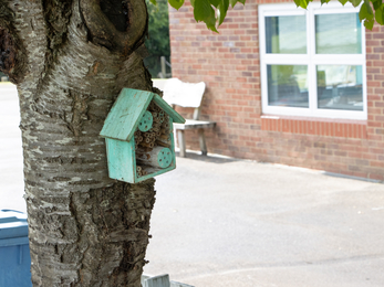 Horfield Church of England Primary bug hotel