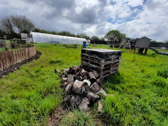 Frome Valley Growing Project bug hotel