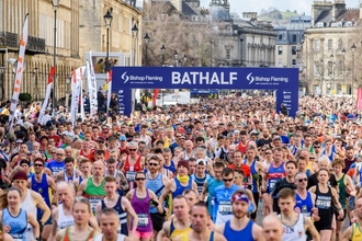 Bath Half runners