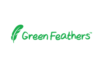 Green Feathers Logo