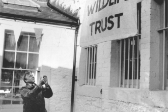 Sir David Attenborough opening The Old Police Station