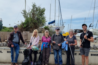 Walborough litter pick