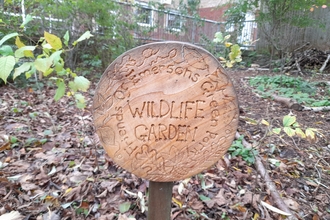 Friends Of Emersons Green Park wildlife garden sign
