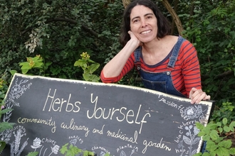 Bernie, Herbs Yourself Community Garden