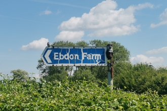 Sign for Ebdon Farm