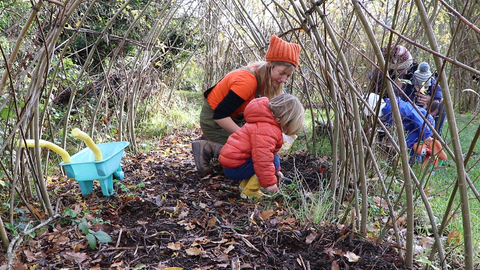 My Wild Child bulb planting at Feed Bristol