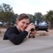 Emma Fennell Hodson with camera