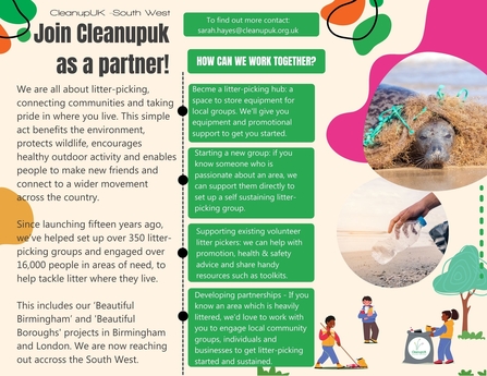 CleanupUK Community Partnerhsips South West