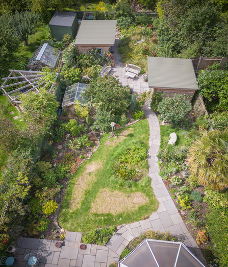 Individual wildlife garden in BS9