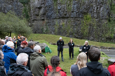 Gathering at Cheddar Gorge 