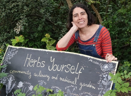 Bernie, Herbs Yourself Community Garden