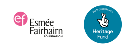 Image of Esmee Fairbairn Foundation and The National Lottery Heritage Fund logos