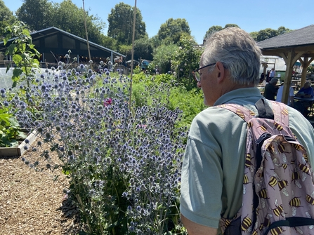 Ed, Pollinator Project, Redcatch Community Garden