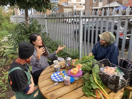 Sacha, Roots 'n' Fruits Community Garden