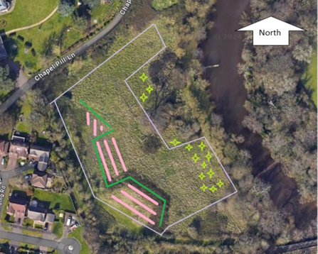 Pill Paddock and Penny Brohn UK map