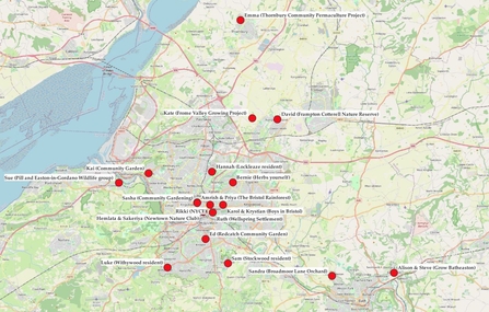 Wildlife Champions Map 2023-2025