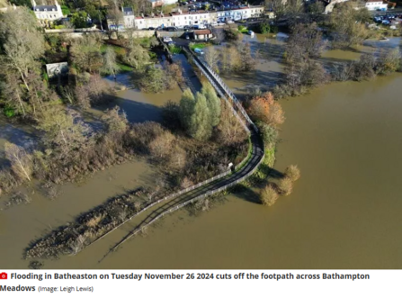 Flooding in Batheaston