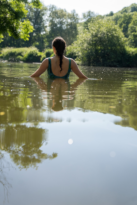 Conham Bathing wild swimmer