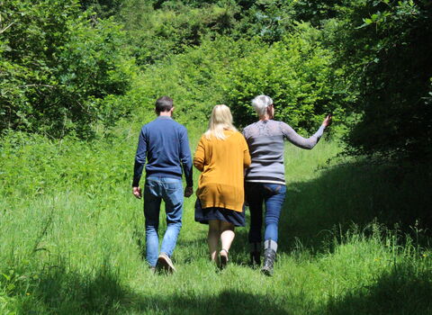 Walking at Folly Farm