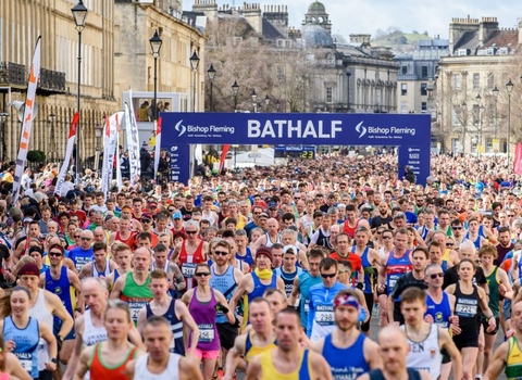 Bath Half runners