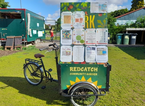Redcatch Community Garden bike
