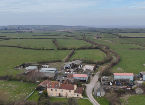 Ebdon Farm drone